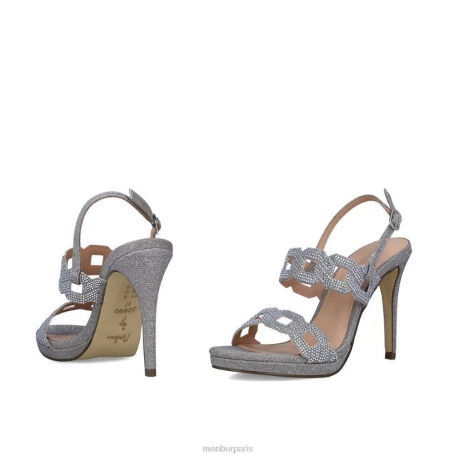 Menbur femmes héosforo DVZ863944 talons hauts argent