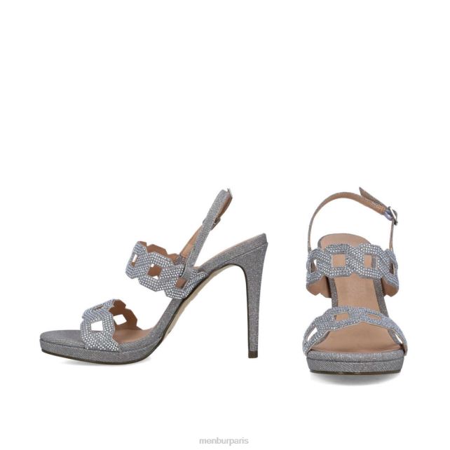 Menbur femmes héosforo DVZ863944 talons hauts argent