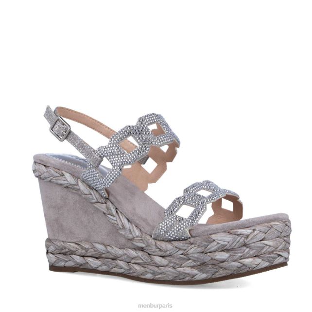 Menbur femmes héosforo DVZ864994 talons hauts argent