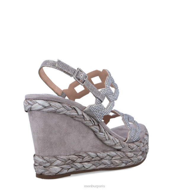Menbur femmes héosforo DVZ864994 talons hauts argent