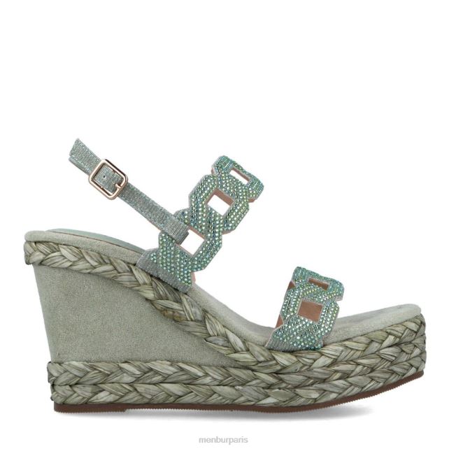 Menbur femmes héosforo DVZ864996 talons hauts vert