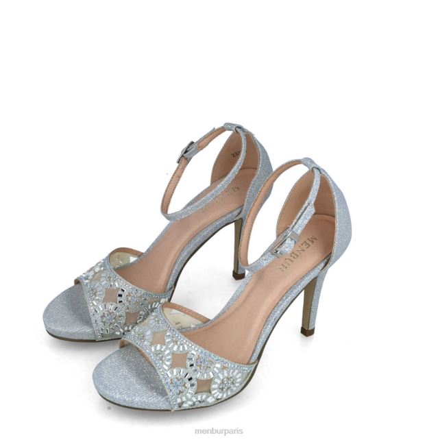 Menbur femmes hambergita DVZ863888 talons hauts argent