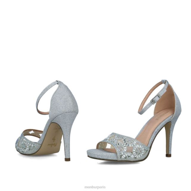 Menbur femmes hambergita DVZ863888 talons hauts argent