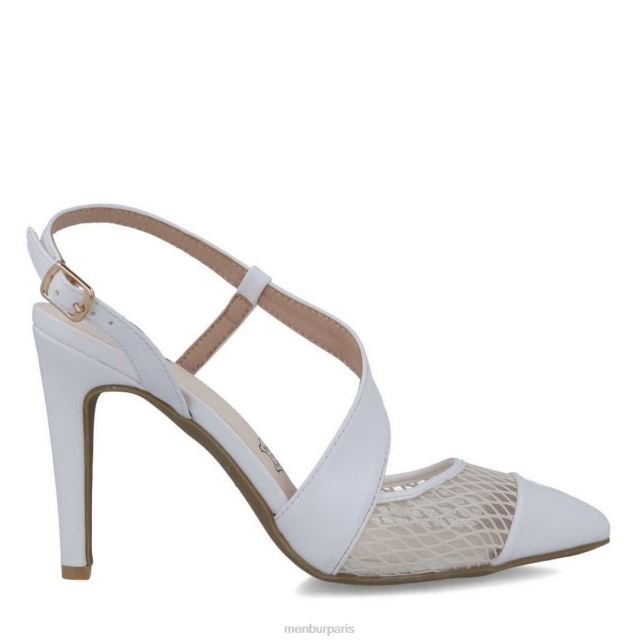 Menbur femmes hespéride DVZ864813 talons hauts blanc