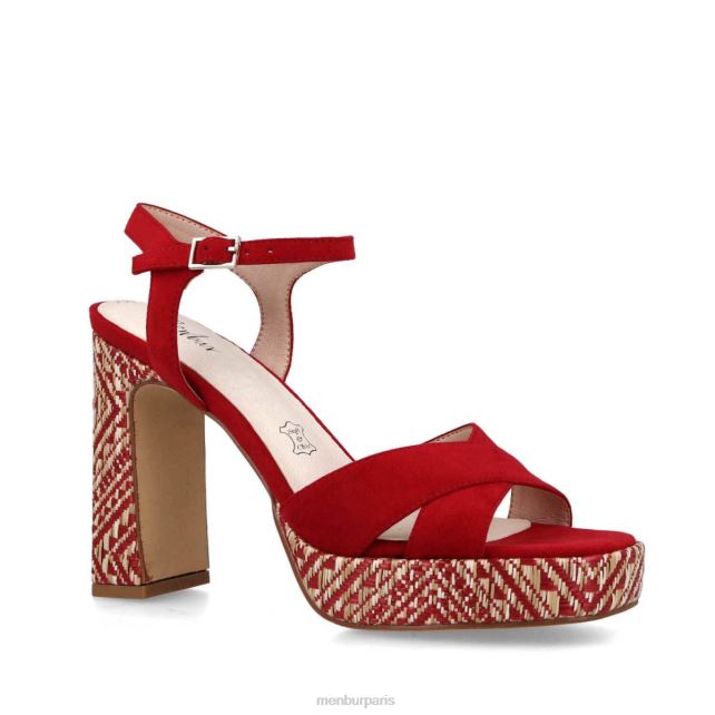 Menbur femmes hiades DVZ864970 talons hauts rouge