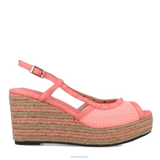 Menbur femmes higia DVZ865443 talons hauts corail