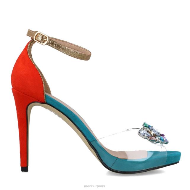 Menbur femmes hipérion DVZ861275 talons hauts bleu moyen