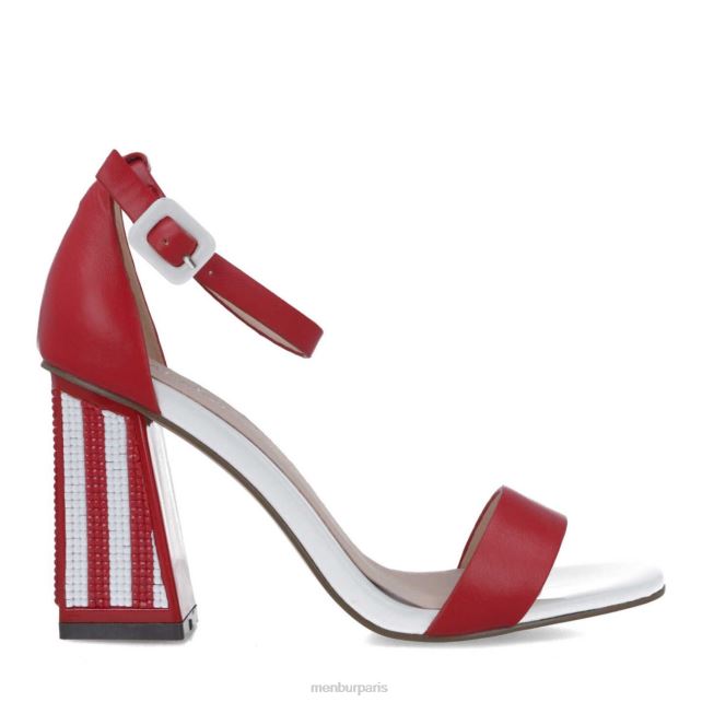 Menbur femmes io DVZ865438 talons hauts rouge