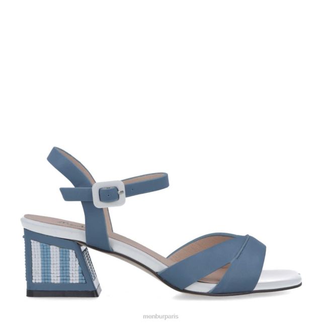 Menbur femmes io DVZ865440 talons hauts bleu clair