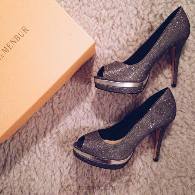 Menbur femmes l'almendral DVZ86773 talons hauts gris