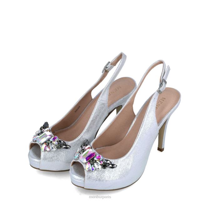 Menbur femmes lamia DVZ86829 talons hauts argent