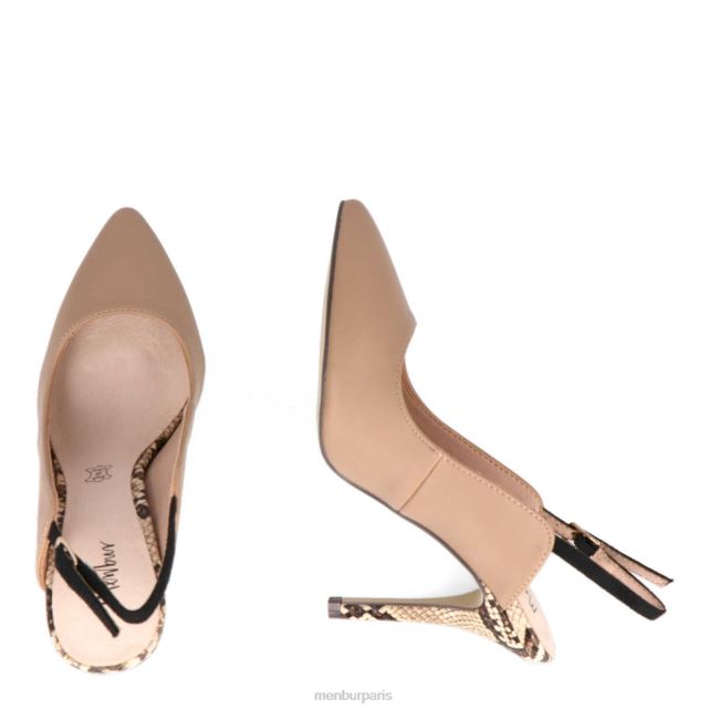 Menbur femmes larderie DVZ86998 talons hauts beige