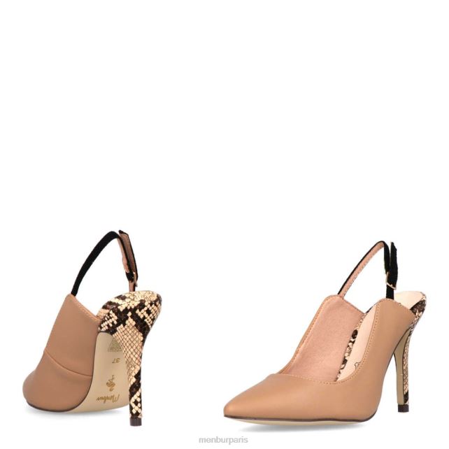 Menbur femmes larderie DVZ86998 talons hauts beige