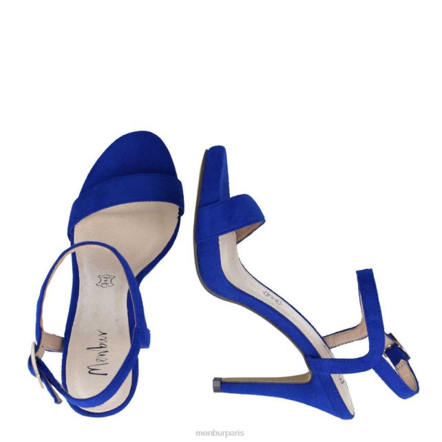 Menbur femmes Éleusis DVZ863974 talons hauts bleu moyen