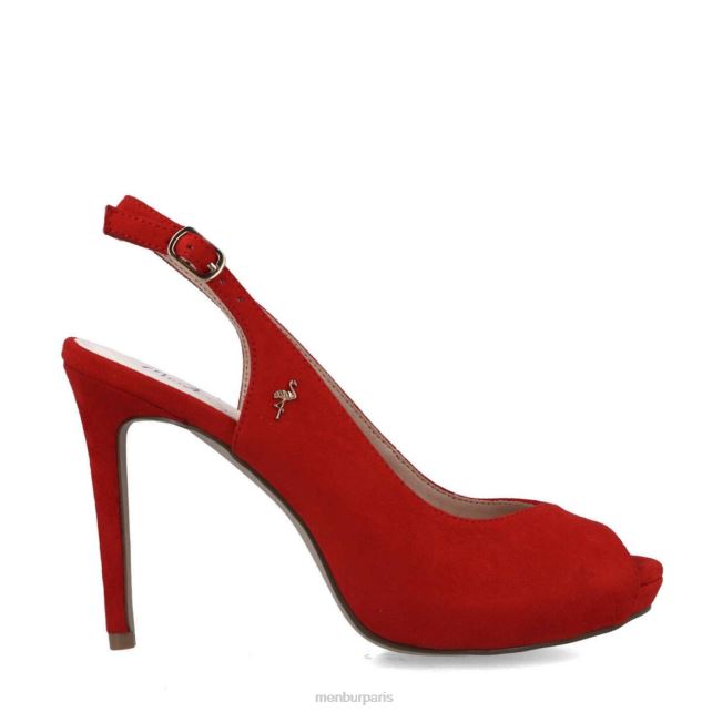 Menbur femmes Éleusis DVZ864827 talons hauts rouge