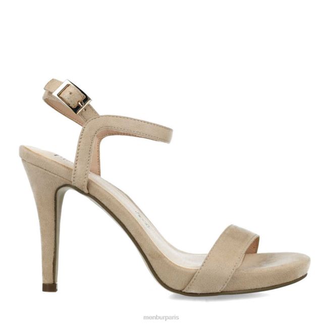 Menbur femmes Éleusis DVZ86836 talons hauts beige