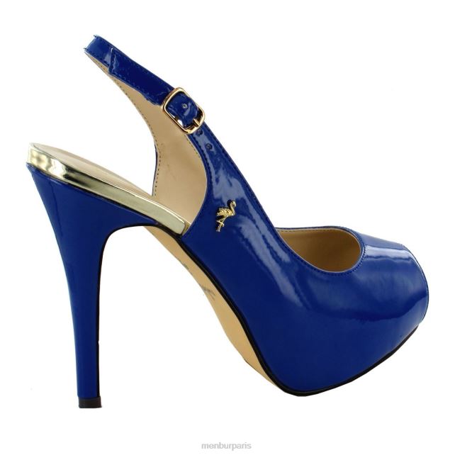 Menbur femmes lilas DVZ864239 talons hauts bleu moyen