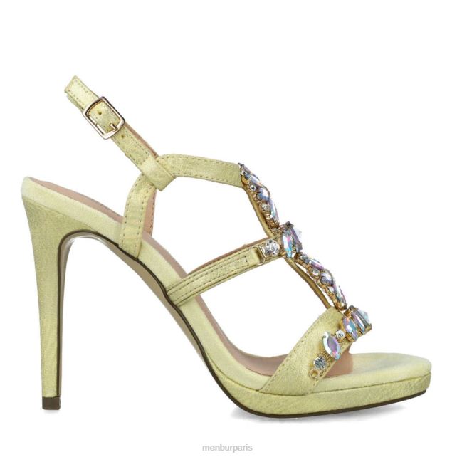 Menbur femmes méduse DVZ863945 talons hauts jaune