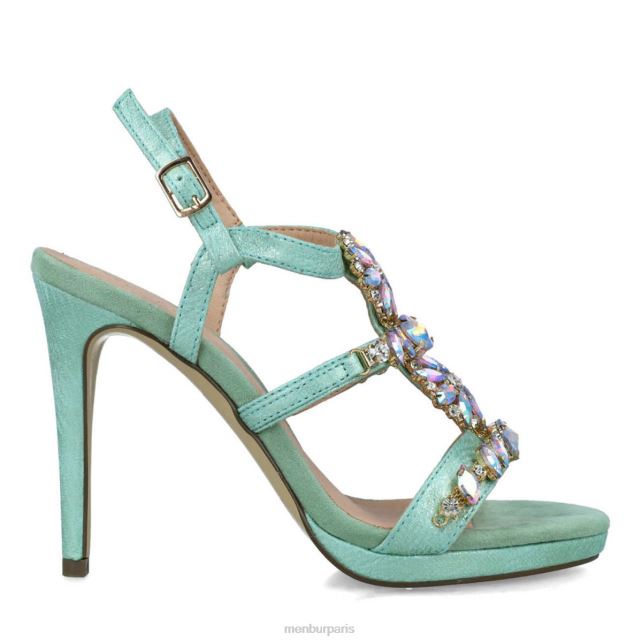 Menbur femmes méduse DVZ863947 talons hauts vert