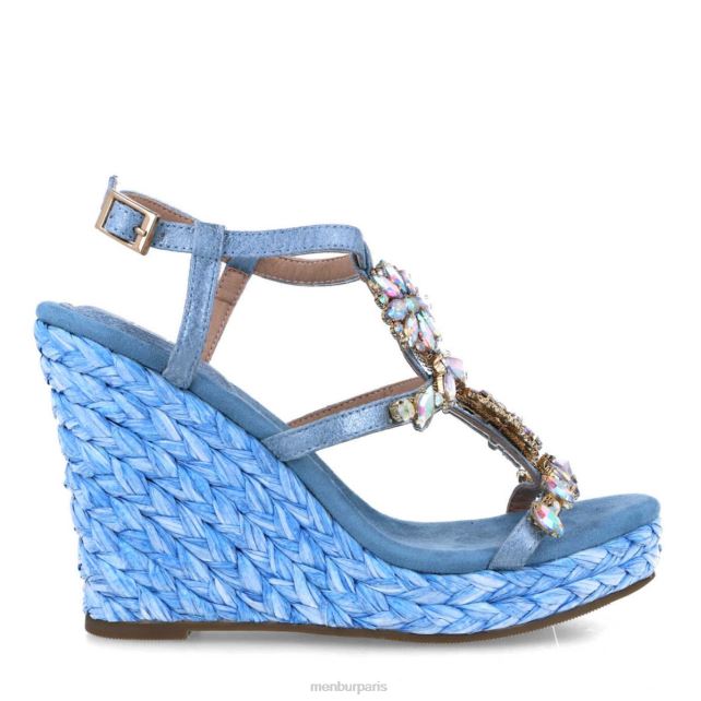 Menbur femmes méduse DVZ865435 talons hauts bleu clair