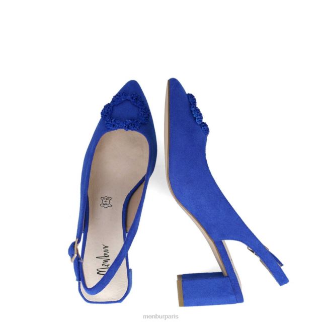 Menbur femmes mélétéa DVZ861257 talons hauts bleu moyen