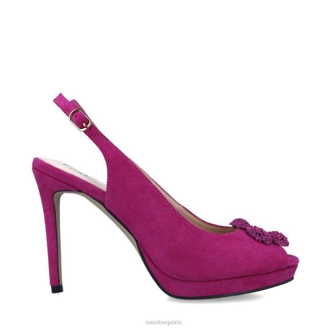 Menbur femmes mélétéa DVZ864837 talons hauts violet