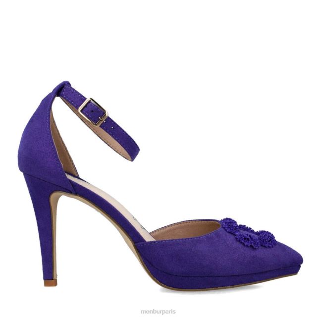 Menbur femmes mélétéa DVZ864873 talons hauts violet