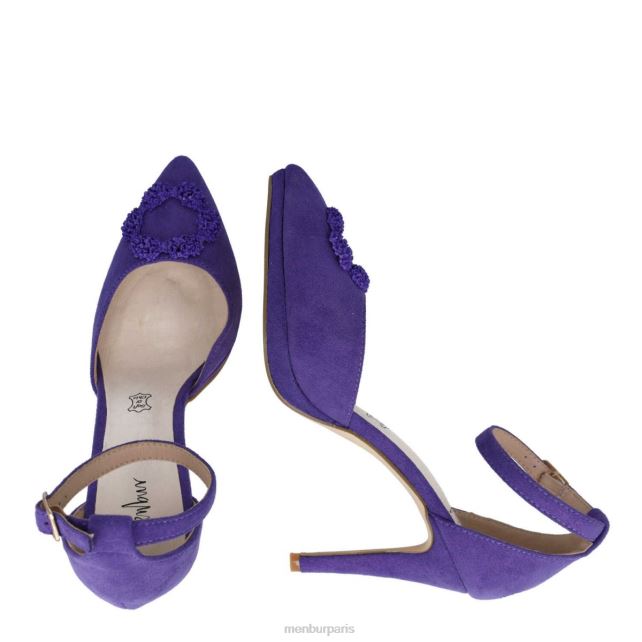 Menbur femmes mélétéa DVZ864873 talons hauts violet