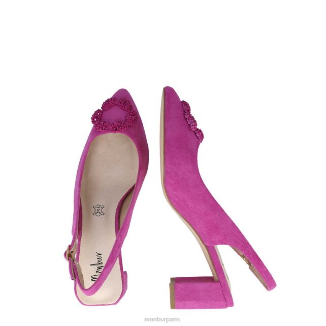 Menbur femmes mélétéa DVZ864922 talons hauts violet