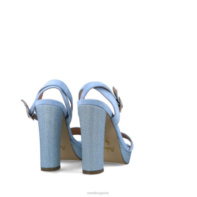 Menbur femmes mese DVZ861236 talons hauts bleu clair