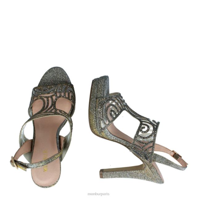 Menbur femmes milanais DVZ864991 talons hauts gris