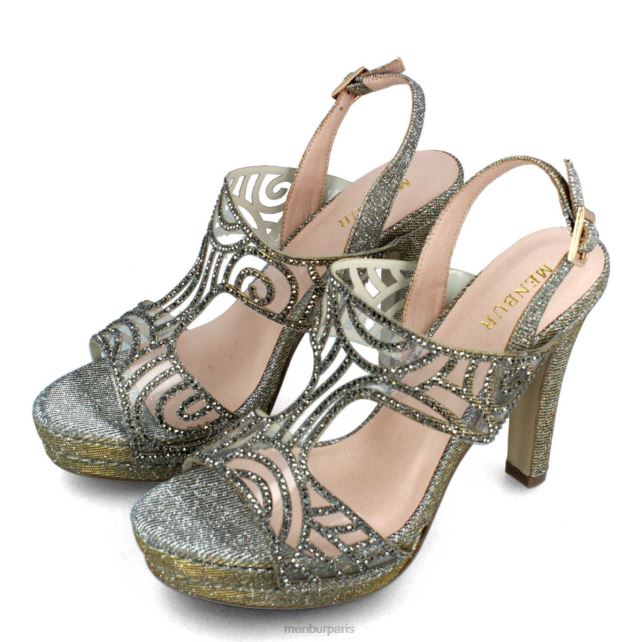 Menbur femmes milanais DVZ864991 talons hauts gris