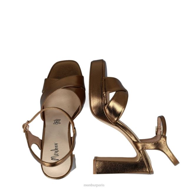 Menbur femmes mnémotechnique DVZ865032 talons hauts bronze