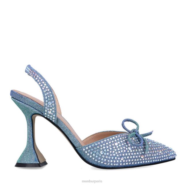 Menbur femmes net DVZ864856 talons hauts bleu moyen