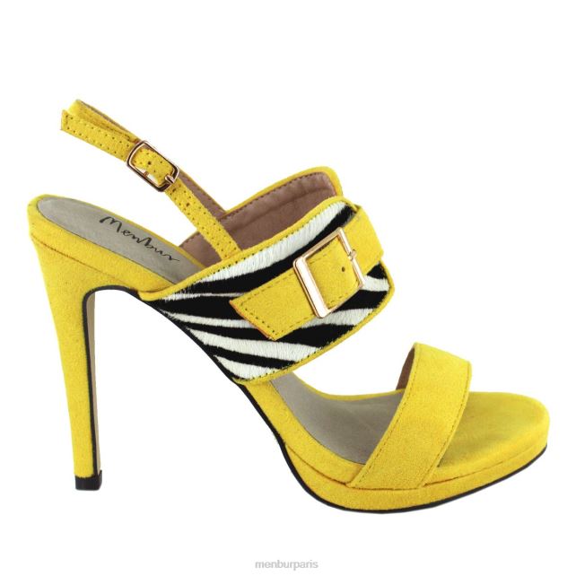 Menbur femmes nimis DVZ865274 talons hauts jaune
