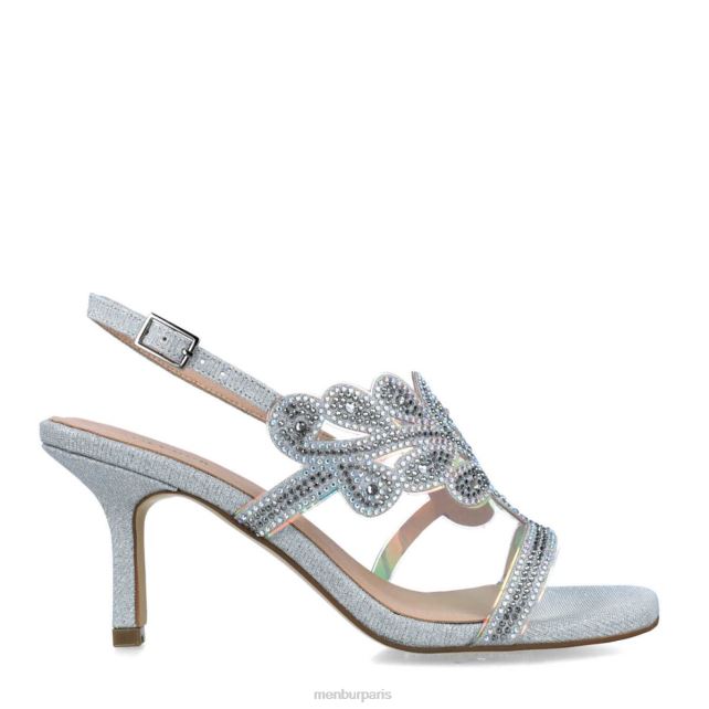 Menbur femmes obsidienne DVZ863906 talons hauts argent