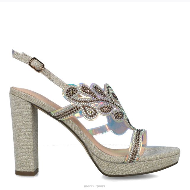 Menbur femmes obsidienne DVZ86800 talons hauts or