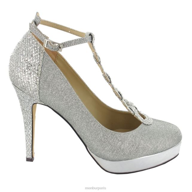 Menbur femmes olias DVZ864752 talons hauts argent