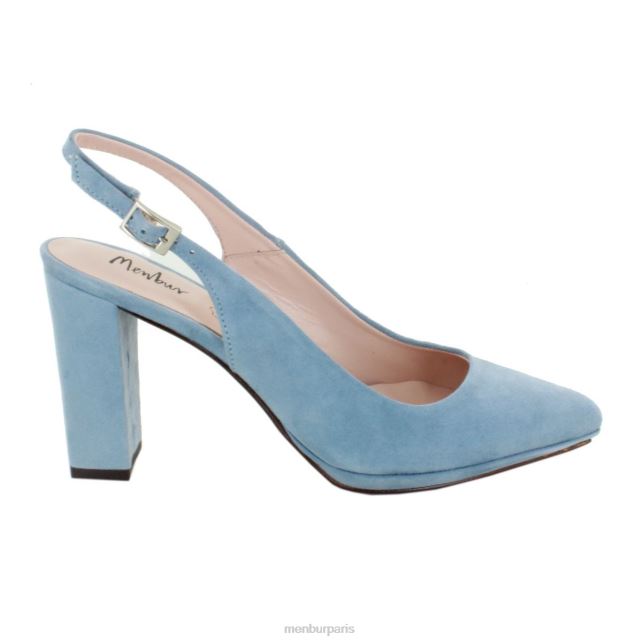 Menbur femmes ougliano DVZ864584 talons hauts bleu clair