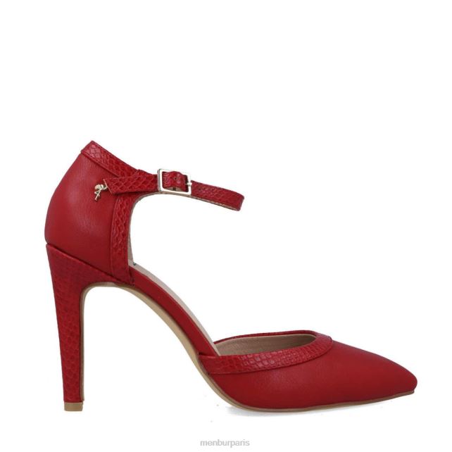 Menbur femmes ourée DVZ861549 talons hauts rouge
