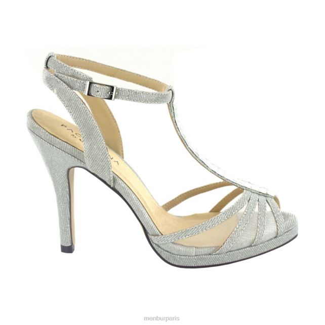 Menbur femmes palme DVZ864687 talons hauts argent