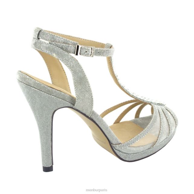 Menbur femmes palme DVZ864687 talons hauts argent