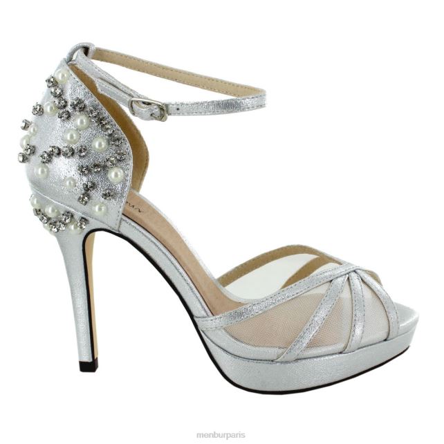 Menbur femmes parme DVZ864554 talons hauts argent