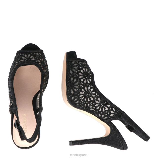 Menbur femmes paternel DVZ861001 talons hauts noir