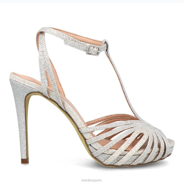 Menbur femmes pervalle DVZ864203 talons hauts argent