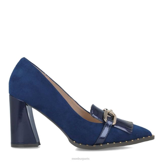 Menbur femmes épidote DVZ86766 talons hauts bleu foncé