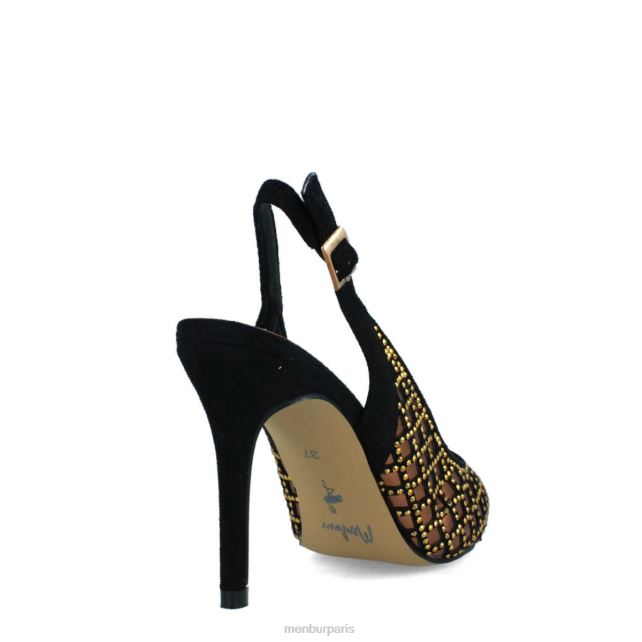 Menbur femmes pruneau DVZ861502 talons hauts or