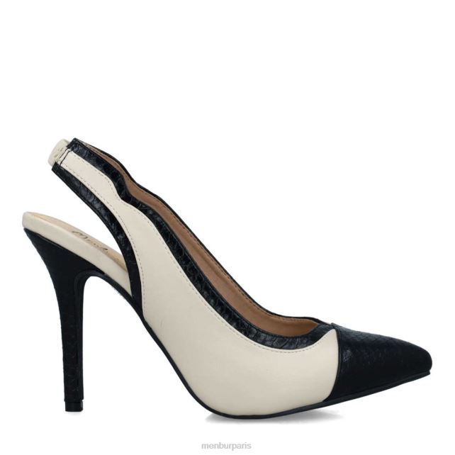 Menbur femmes psilomélane DVZ86815 talons hauts blanc