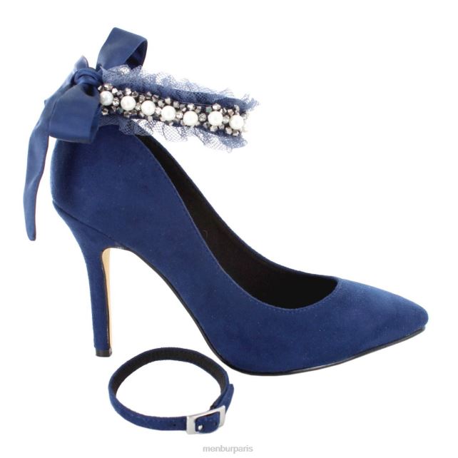 Menbur femmes redona DVZ864365 talons hauts bleu foncé