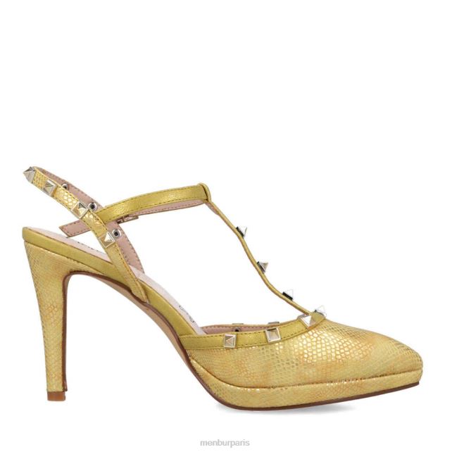Menbur femmes Érinia DVZ865409 talons hauts jaune